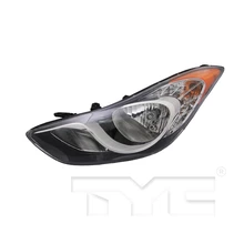 TYC 20-12552-00 Headlight, Left Driver Side