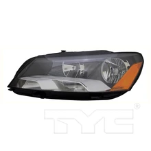 TYC 20-12800-00 Headlight, Left Driver Side
