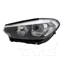 TYC 20-16466-00 Headlight, Left Driver Side