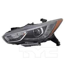 TYC 20-17204-00 Headlight, Left Driver Side