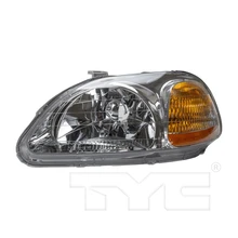 TYC 20-3162-01 Headlight, Left Driver Side