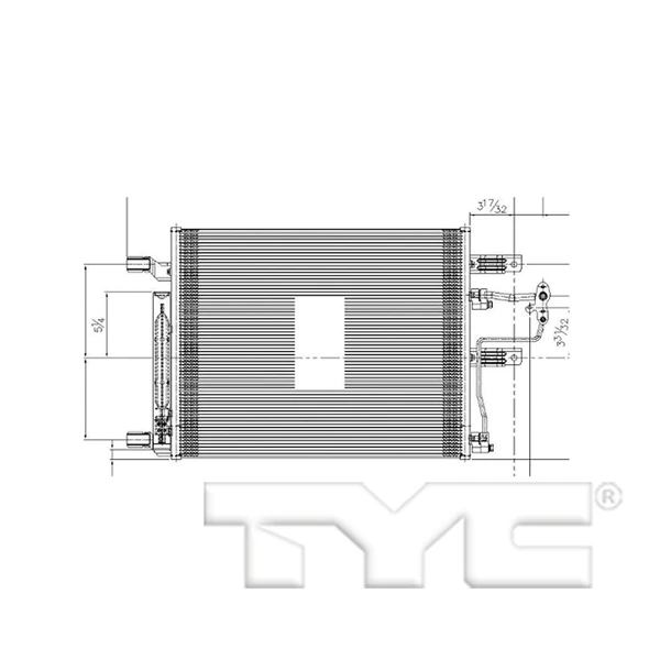 A/C Condenser - TYC 4765