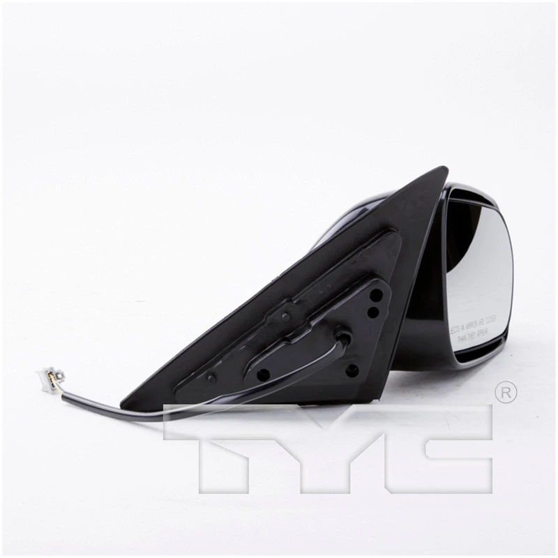 OE fit replacement mirror installed