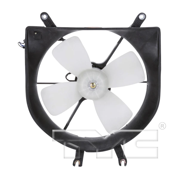 Engine Cooling Fan Assembly - Left Driver Side - TYC 600080
