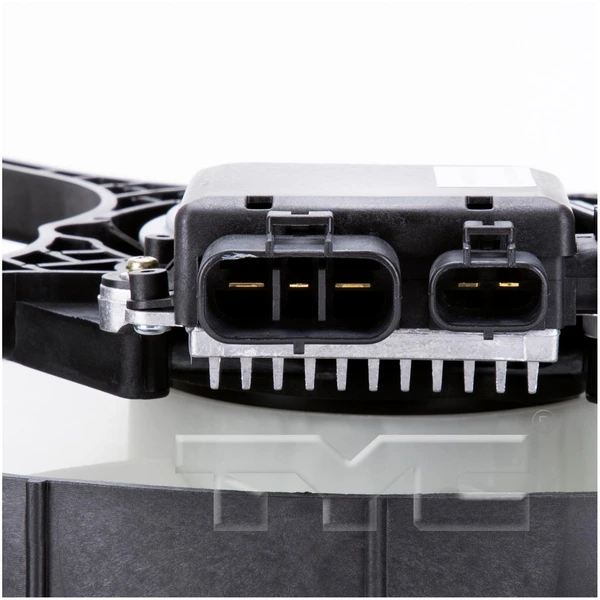 Engine Cooling Fan Assembly - Left Driver Side - TYC 600180