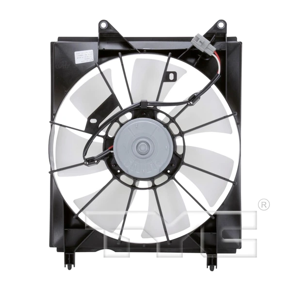 Engine Cooling Fan Assembly - Left Driver Side - TYC 600370