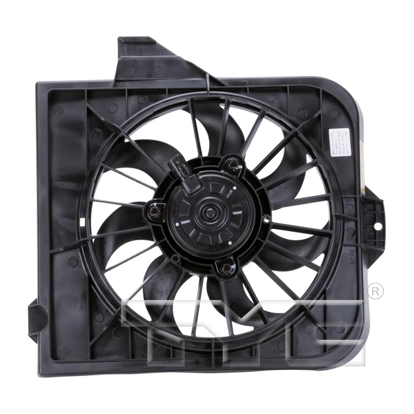 Engine Cooling Fan Assembly - Left Driver Side - TYC 600390