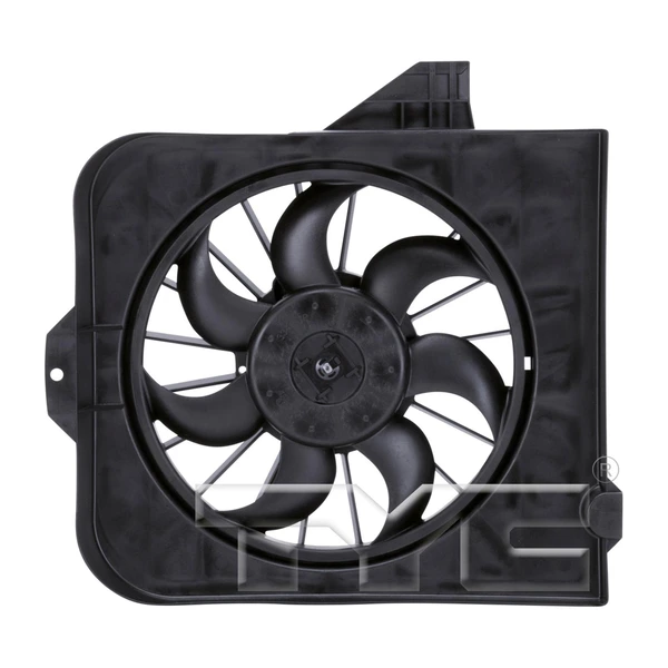 Engine Cooling Fan Assembly - Left Driver Side - TYC 600390