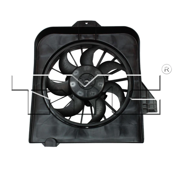 Engine Cooling Fan Assembly - Left Driver Side - TYC 600390T