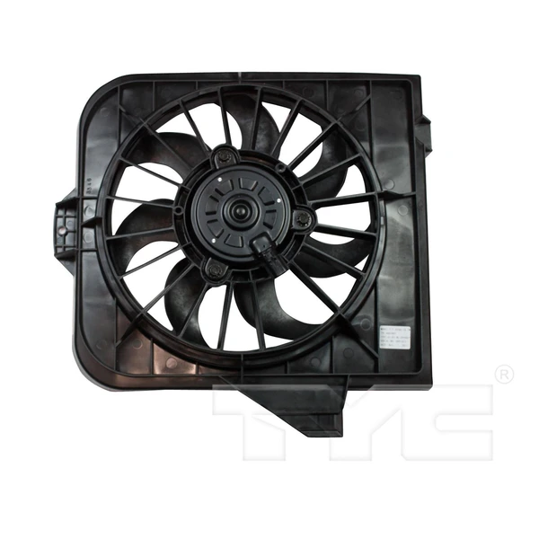 Engine Cooling Fan Assembly - Left Driver Side - TYC 600390T