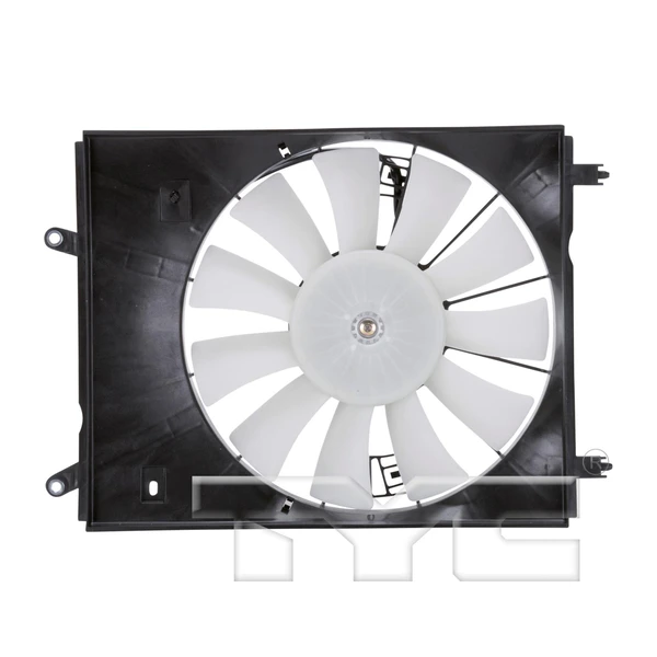Engine Cooling Fan Assembly - Left Driver Side - TYC 600470
