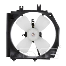 Engine Cooling Fan Assembly - Left Driver Side - TYC 600490