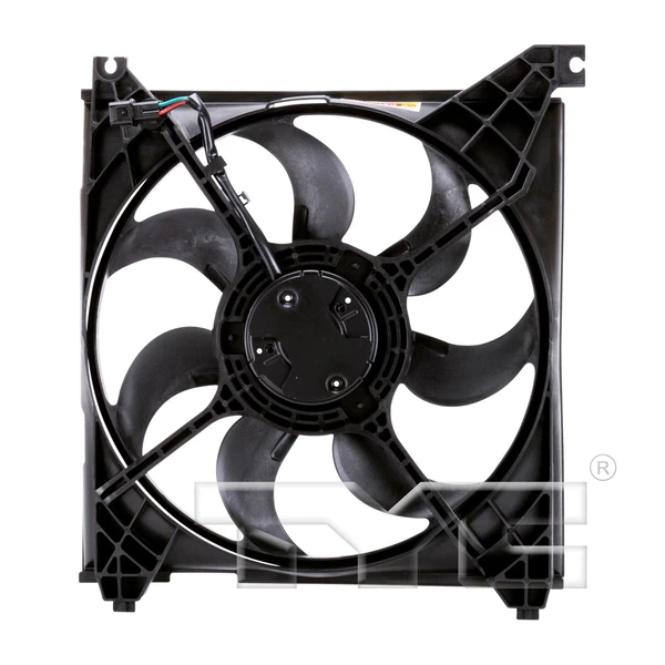 Engine Cooling Fan Assembly - Left Driver Side - TYC 600700