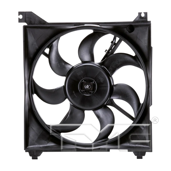Engine Cooling Fan Assembly - Left Driver Side - TYC 600700