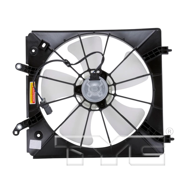 Engine Cooling Fan Assembly - Left Driver Side - TYC 600710