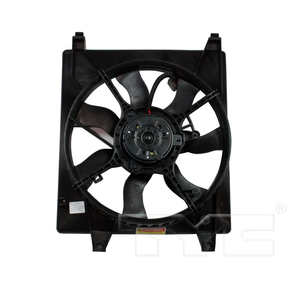 Engine Cooling Fan Assembly - Right Passenger Side - TYC 601020