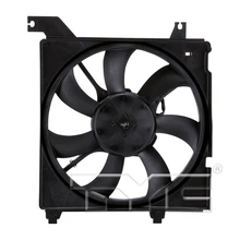 Engine Cooling Fan Assembly - Left Driver Side - TYC 601030