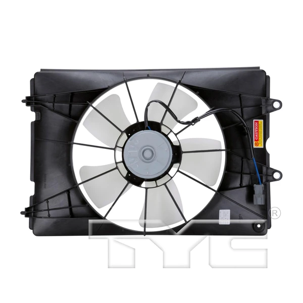 Engine Cooling Fan Assembly - Left Driver Side - TYC 601060