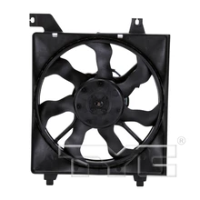 Engine Cooling Fan Assembly - Left Driver Side - TYC 601080