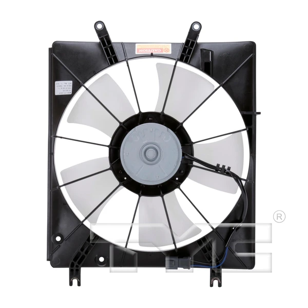Engine Cooling Fan Assembly - Left Driver Side - TYC 601150