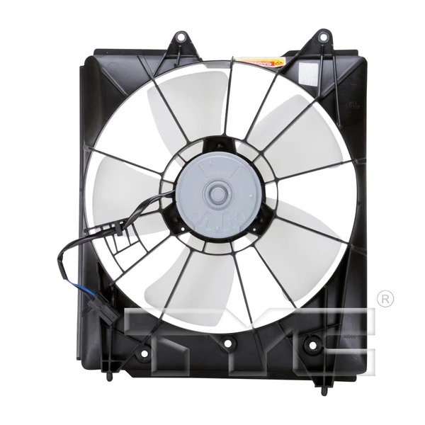 Engine Cooling Fan Assembly - Left Driver Side - TYC 601200