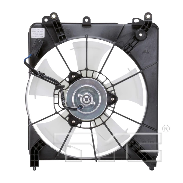 Engine Cooling Fan Assembly - Left Driver Side - TYC 601250