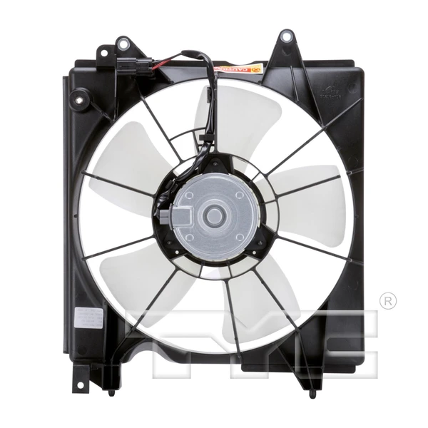 Engine Cooling Fan Assembly - Left Driver Side - TYC 601350