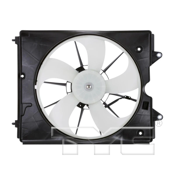 Engine Cooling Fan Assembly - Left Driver Side - TYC 601360