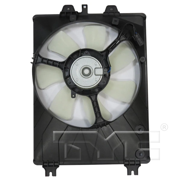 A/C Condenser Fan Assembly - Right Passenger Side - TYC 601530