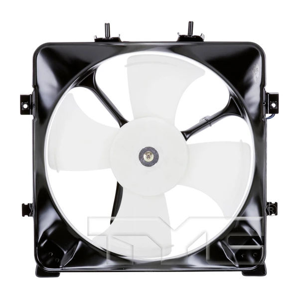 A/C Condenser Fan Assembly - Right Passenger Side - TYC 610070