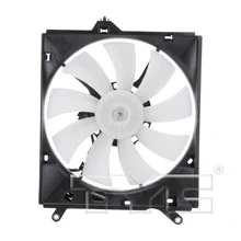 A/C Condenser Fan Assembly - Right Passenger Side - TYC 610370