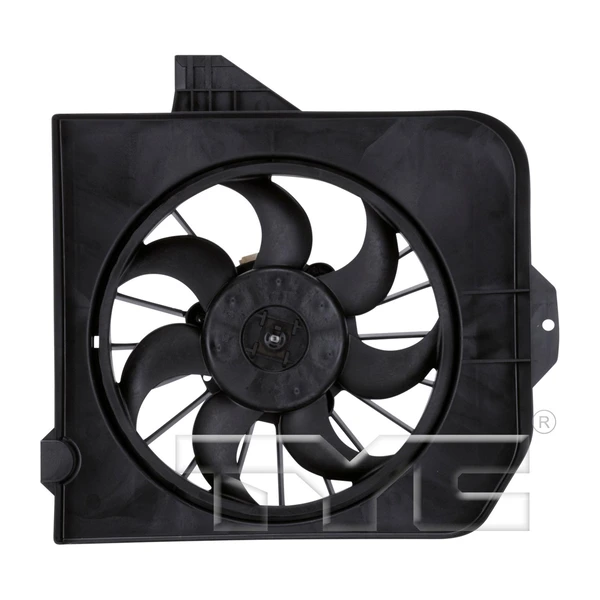 A/C Condenser Fan Assembly - Right Passenger Side - TYC 610390