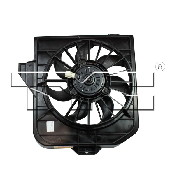 A/C Condenser Fan Assembly - Right Passenger Side - TYC 610390T