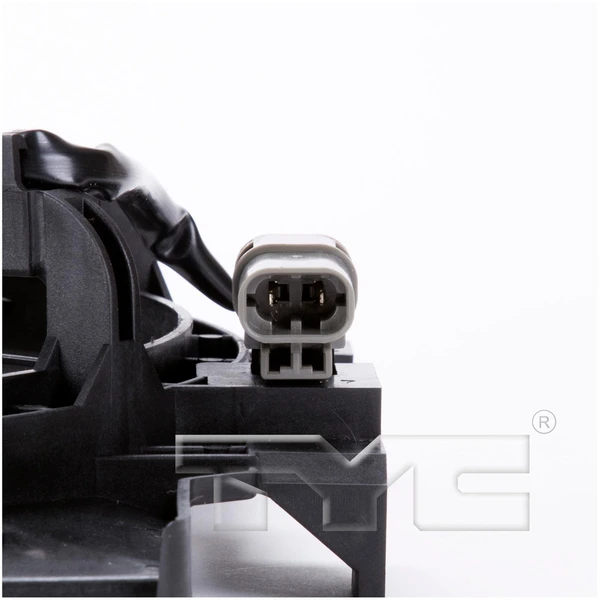 A/C Condenser Fan Assembly - Right Passenger Side - TYC 610500
