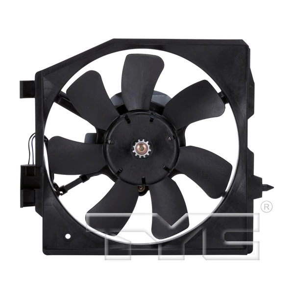 A/C Condenser Fan Assembly - Right Passenger Side - TYC 610500