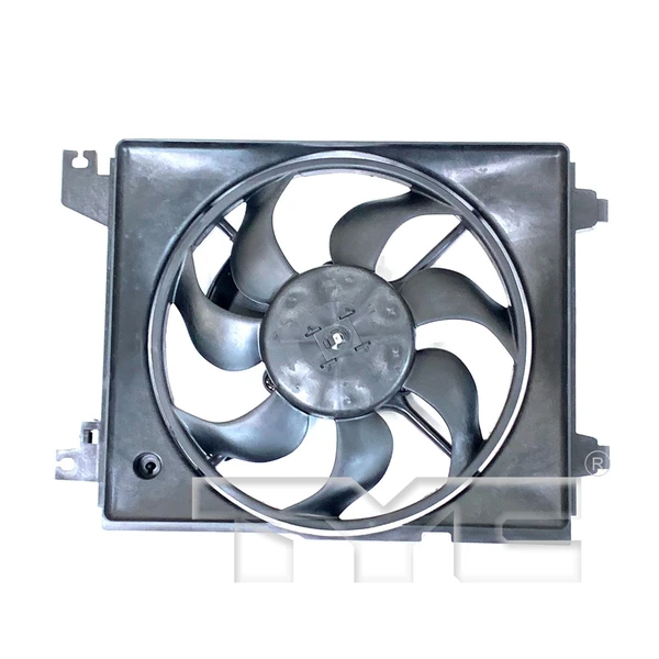A/C Condenser Fan Assembly - Right Passenger Side - TYC 610580