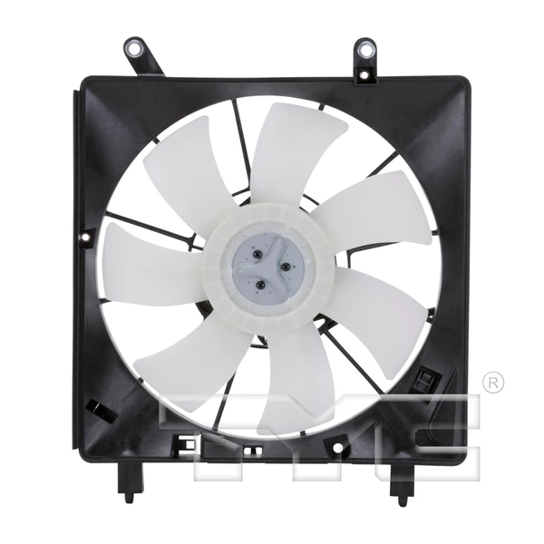 A/C Condenser Fan Assembly - Right Passenger Side - TYC 610600