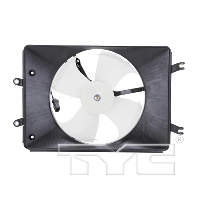 A/C Condenser Fan Assembly - Right Passenger Side - TYC 610620