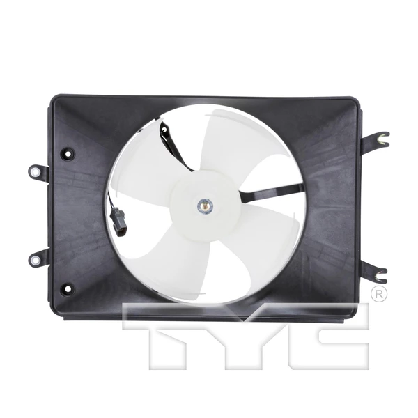 A/C Condenser Fan Assembly - Right Passenger Side - TYC 610620