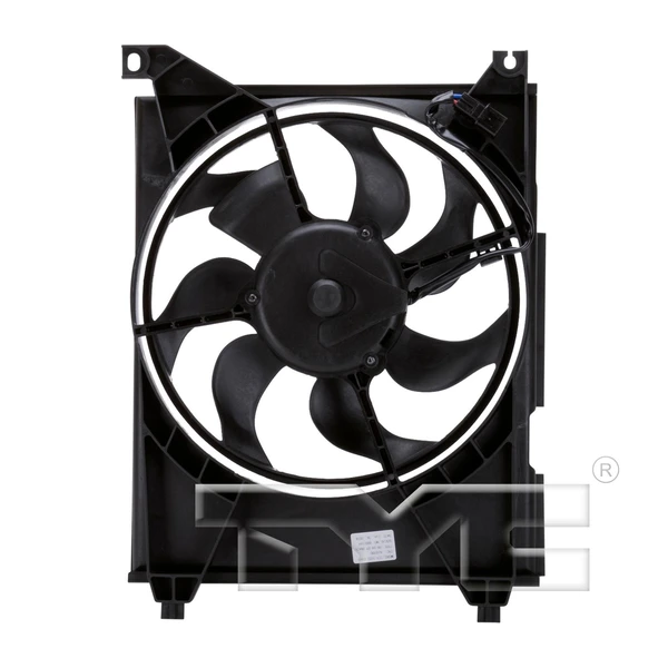A/C Condenser Fan Assembly - Right Passenger Side - TYC 610700