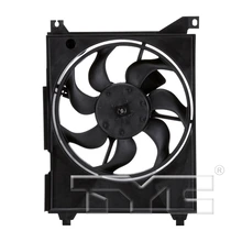 A/C Condenser Fan Assembly - Right Passenger Side - TYC 610700