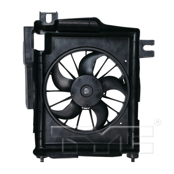 A/C Condenser Fan Assembly - Right Passenger Side - TYC 610730
