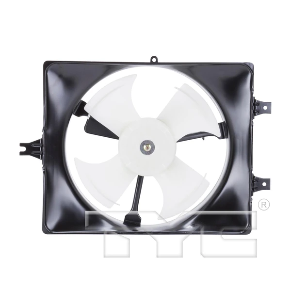 A/C Condenser Fan Assembly - Right Passenger Side - TYC 610800