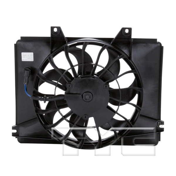 A/C Condenser Fan Assembly - Right Passenger Side - TYC 610840