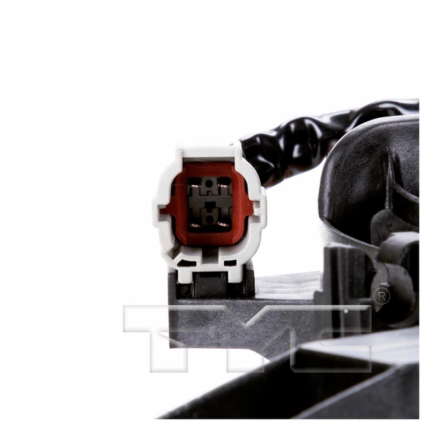 A/C Condenser Fan Assembly - Right Passenger Side - TYC 610860