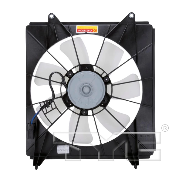 A/C Condenser Fan Assembly - Right Passenger Side - TYC 611130