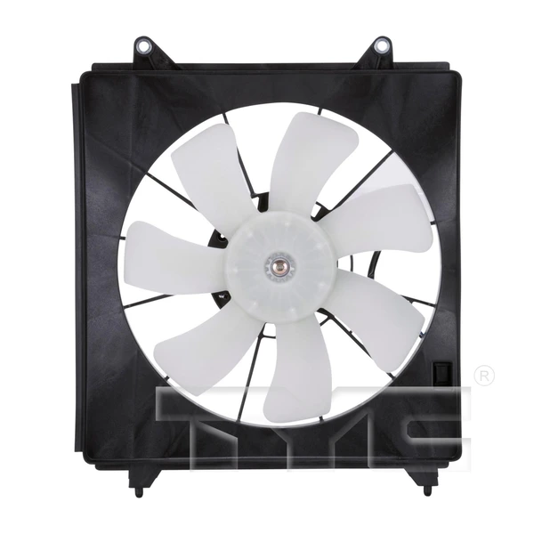 A/C Condenser Fan Assembly - Right Passenger Side - TYC 611130