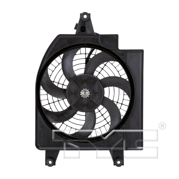 A/C Condenser Fan Assembly - Right Passenger Side - TYC 611170