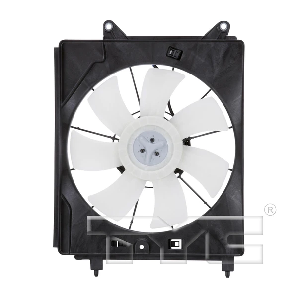 A/C Condenser Fan Assembly - Right Passenger Side - TYC 611200