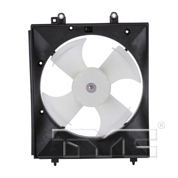 A/C Condenser Fan Assembly - Right Passenger Side - TYC 611210